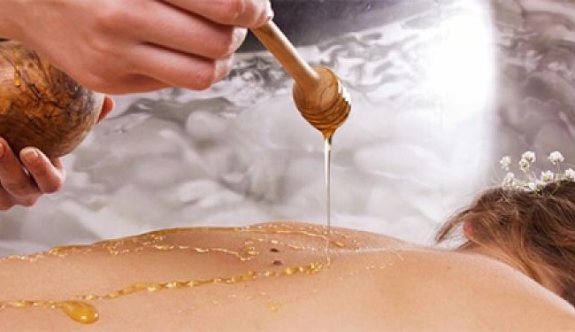 Cosmetología natural en masaje y spa.